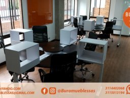 islas de trabajo mobiliario para oficina